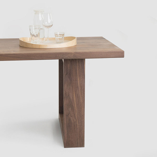 Loon Peak® Emmilynn Solid Wood Dining Table Wayfair